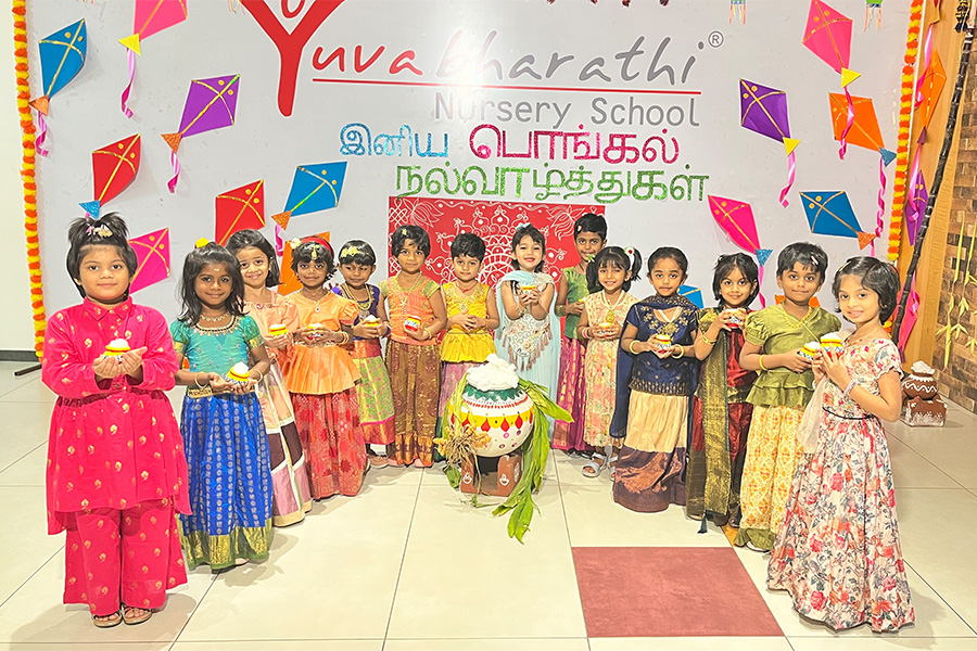 Pongal Celebrations 2025 - Yuvabharathi Nursery
